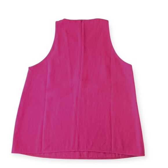 EVERLANE Women’s Bright Pink Sleeveless Top Size 2 - Picture 2 of 5